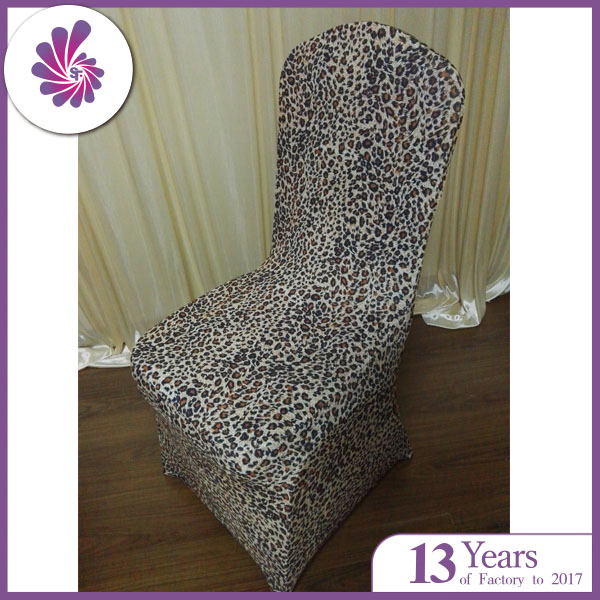 Leopard Stretch Chair Cover