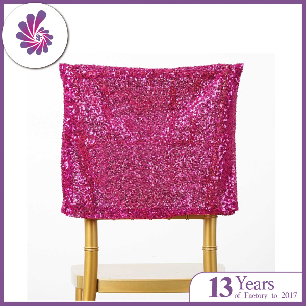 Wedding Sequin Chair Top Covers