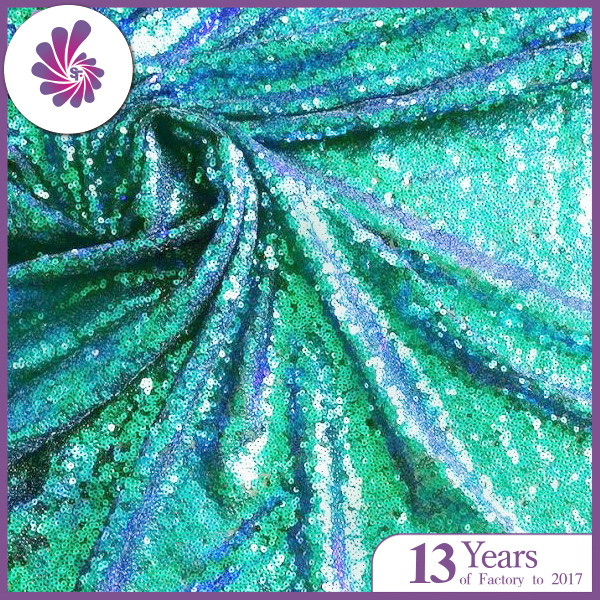 Sparkling Iridescent Sequins 51 inches wide
