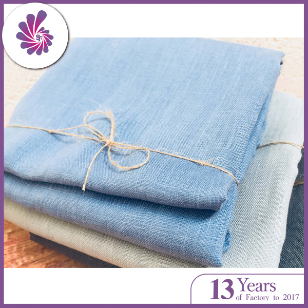 Soft Linen Fabric Material Textile for Home Decor