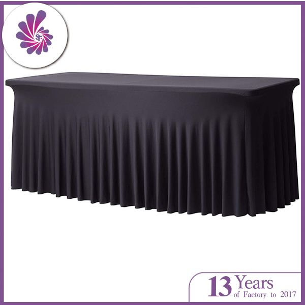 6ft Spandex Fitted Tablecloth and Table Skirt