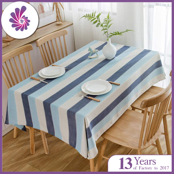 Heavy Duty Cotton Linen Table Cloth for Rectangle Table Farmhouse